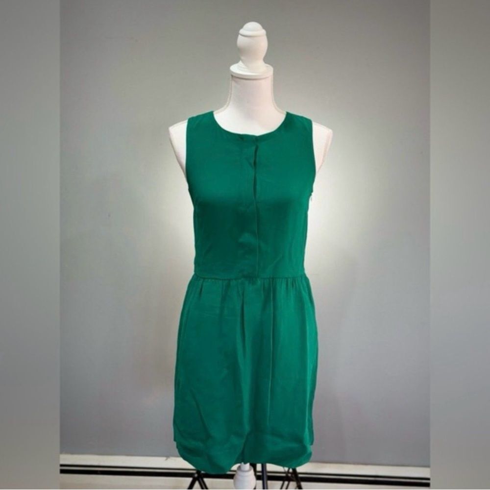 SALE! Green J. Crew Romper Style Dress Size 00 NWT